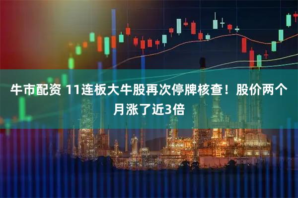 牛市配资 11连板大牛股再次停牌核查！股价两个月涨了近3倍